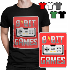  Férfi póló póló VÁLASZTÁS - GRY 8 bites retro karácsony - XXXL 3XL
