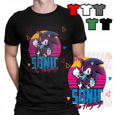 FÉRFI PÓLÓ - SONIC GAME DESIGNS AJÁNDÉK - XS férfi póló