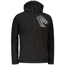  Férfi softshell kabát ALTISPORT ALM000AL528 FEKETE ÉS FEHÉR méret: XXXL