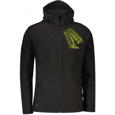 Férfi softshell kabát ALTISPORT ALM000AL528 FEKETE ÉS ZÖLD méret: M férfi kabát, dzseki