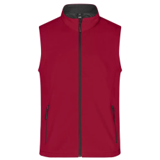  Férfi softshell mellény ALTISPORT NoPrint NP/ALM8211NJ PIROS FEKETE méret: L