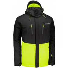 Férfi téli kabát ALTISPORT DEREL MJCD713 FEKETE/ZÖLD méret: XXL férfi kabát, dzseki