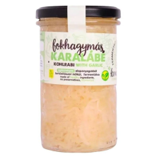 Fermentini fermentált fokhagymás karalábé 450g konzerv