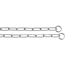  Ferplast CHROME CSP30124 hosszú szemű fojtólánc kutyanyakörv 52 cm nyakörv, póráz, hám kutyáknak