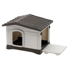  Ferplast Dogvilla 50 Outdoor Kutyaház 48X48X44Cm (7252599) New szállítóbox, fekhely kutyáknak