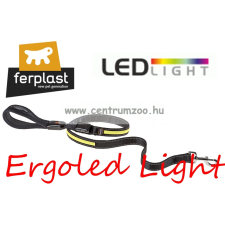  Ferplast Ergoled Light G25/125 Yellow Világító Póráz Kiskutya-Cica (75189728) Sárga nyakörv, póráz, hám kutyáknak