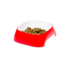  Ferplast Glam S Bowl 0,4l tál PIROS (71210022) macskatál