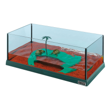 Ferplast Haiti 50 felszerelt teknős terrárium 51,5x27x18,5cm (62004023) hüllőfelszerelés