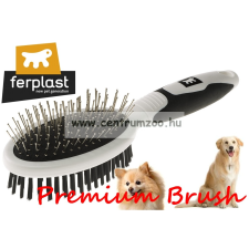  Ferplast Professional Premium 5763 Double Szőrzet Ápoló Kefe Prémium (85763799) kutyafésű