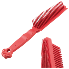  Ferplast Professional Szőrzet ápoló gumifésű (GRO5941) kutyafésű