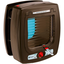 Ferplast Swing Microchip kutya és macskaajtó Barna kutyaajtó