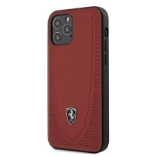Ferrari 12/12 FEOGOHCP12MRE iPhone Pro 6.1 ?vörös / piros tok Off Track Perforált telefontok tok és táska