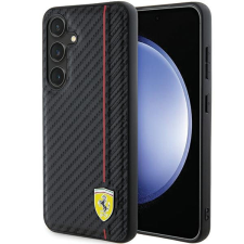 Ferrari FEHCS24MN3DUR Samsung S24+ S926 fekete keménytok tok és táska