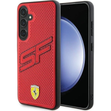 Ferrari FEHCS24SPINR Samsung S24 S921 Piros Keménytok Perforált (FER000637) tok és táska