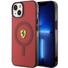 Ferrari FEHMP14SURKR iPhone 14 6,1" piros keménytok áttetsző Magsafe tok és táska