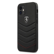 Ferrari FEHQUHCP12SBK iPhone 12 mini fekete kemény tok Off Track Felfújt telefontok tok és táska