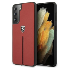 Ferrari FEOSIHCS21SRE S21 G991 piros tok Off Track Leather Nylon Stripe tok és táska