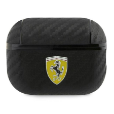 Ferrari On Track PU Carbon AirPods Pro 2 (2022/2023) tok, fekete FESAP2CABK fülhallgató, fejhallgató tok
