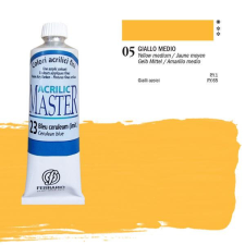 Ferrario Master akrilfesték, 60 ml - 05, yellow middle akrilfesték