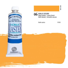 Ferrario Master akrilfesték, 60 ml - 06, deep yellow akrilfesték