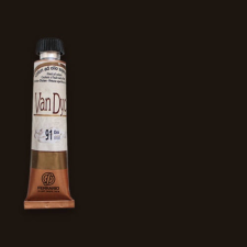 Ferrario Van Dyck olajfesték, 20 ml - 77, burnt umber hobbifesték