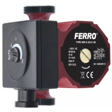 Ferro 25/4-130, keringetőszivattyú, fűtésre (0604W) szivattyú