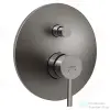 Ferro CIRICULUS falsík alá építhető zuhanycsaptelep 2 funkciós, gun metal BCK7PGM (BCK7PGM)