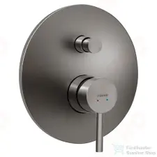 Ferro CIRICULUS falsík alá építhető zuhanycsaptelep 2 funkciós, gun metal BCK7PGM (BCK7PGM) csaptelep