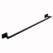 Ferro Greta Black Fürdőszobai törölközőtartó 600 mm, matt fekete fürdőszoba kiegészítő