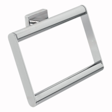 Ferro Greta Szögletes törölközőtartó falra szerelhető kivitelben, króm fürdőszoba kiegészítő