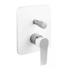 Ferro Kád/Zuhany csaptelep szett falsík alatti, Adore White/Chrome, Ferro csaptelep