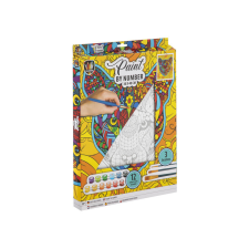  Fess számok szerint, 30x40 cm, tigris, 12 festék kreatív és készségfejlesztő