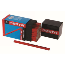 Festa Ácsceruza 180mm piros 50db/csom kőműves és burkoló szerszám