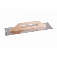 Festa FESTA Glettvas 130 x 500 mm inox fogazott 4 x 4 mm kőműves és burkoló szerszám