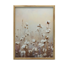  FESTÉS VÁSZON PASZTEL PAMUT MEZŐRE KERET NÉLKÜL 70x100 CM grafika, keretezett kép