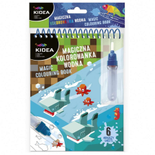  Festés vízzel, game, Minecraft mintás, Kidea mágikus színező, 15x19cm gyermek- és ifjúsági könyv