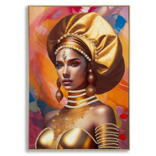  Festmény kerettel samira -b- 72x4,5x102cm grafika, keretezett kép