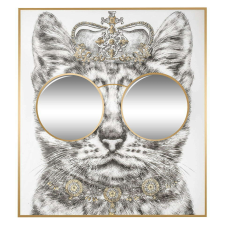  Festmény KING CAT 193x213 cm tapéta, díszléc és más dekoráció