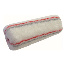 Festőhenger 20 cm D/L/H piros-szürke csíkkal festőhenger