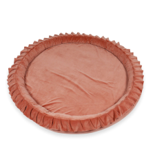 Fészek játszószőnyeg 120 cm - velvet agyagszín játszószőnyeg