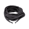 Fetish Silk Rope - Shibari bondage kötél - 10m (fekete)