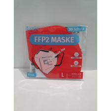  FFP2 szájmaszk, piros, 1db/csomag - A készlet erejéig! tisztító- és takarítószer, higiénia