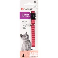  FGO Macska nyakörv piros 15-22cm nyakörv, póráz, hám macskáknak