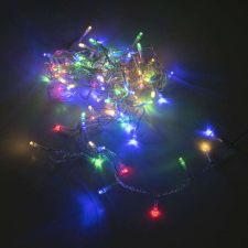 FH hely Színes, vezetékes LED Fényfüzér 100db izzóval karácsonyfa izzósor