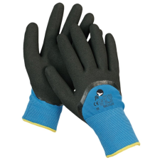 FH MILVUS FH kesztyű nylon/nitril 3/4 (fekete*, 10) védőkesztyű