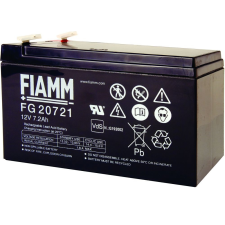 Fiamm FG 20721 AKKUMULÁTOR, 12V.-7,2Ah, FIAMM GS biztonságtechnikai eszköz