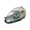  Fiat Grande Punto 2005.10.01-2009.11.30 fényszóró H4 bal, króm házas 08.11-től (motorral) Valeo (0Z3J)