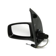  Fiat Panda II 03-12 manuális külső tükör FEKETE bal visszapillantó tükör