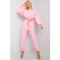 FiatalDivat Constanca élénk rózsaszín crop top tréningruha