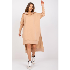 FiatalDivat Hosszú, hátul meghosszabbított pulóver, Quito beige